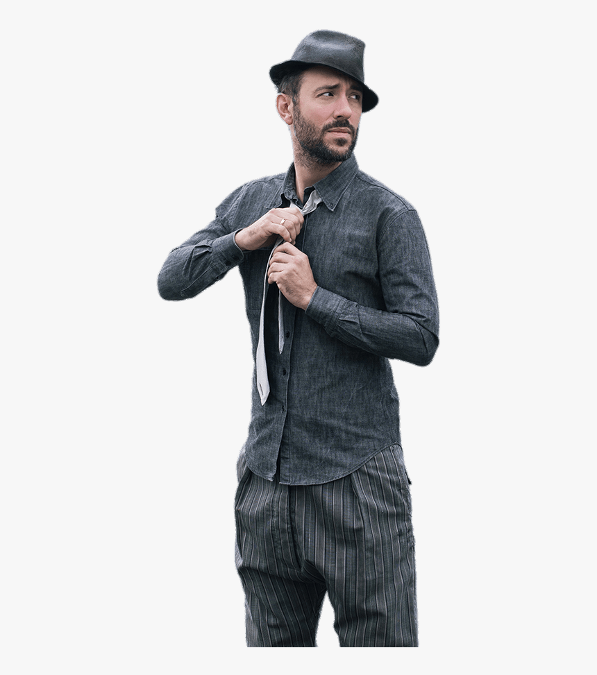 Charlie Winston Wearing Tie Clip Arts - Standing, HD Png Download, Free Download