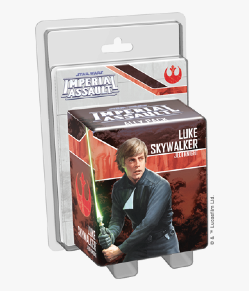 Star Wars Imperial Assault Luke Skywalker Jedi Knight - Star Wars Emperie Assalt, HD Png Download, Free Download