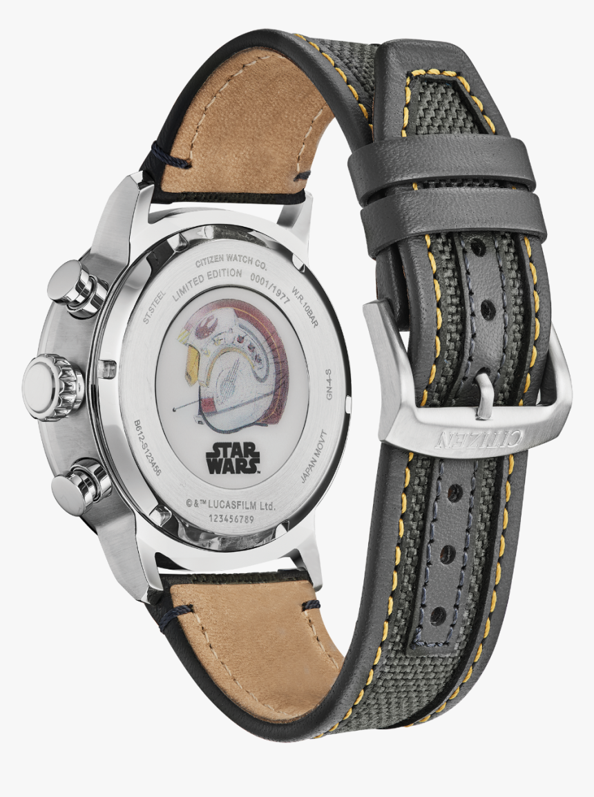 Luke Skywalker Back View - Citizen Star Wars Watch, HD Png Download, Free Download