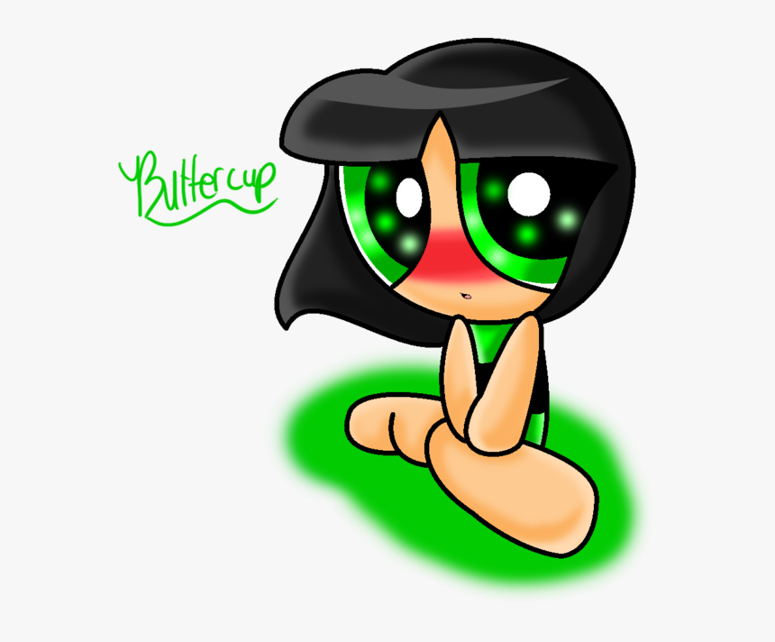 No Caption Provided No Caption Provided - Buttercup Powerpuff Girls Cute, HD Png Download, Free Download