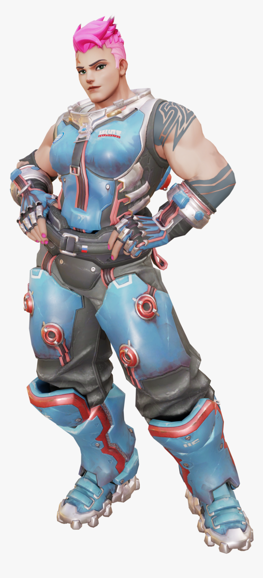 Zarya Aleksandra Zaryanova Overwatch Render Overwatch - Action Figure, HD Png Download, Free Download