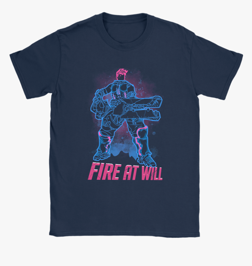 Fire At Will Aleksandra Zaryanova Zarya Overwatch Shirts - Gucci Mickey Mouse Tshırt, HD Png Download, Free Download