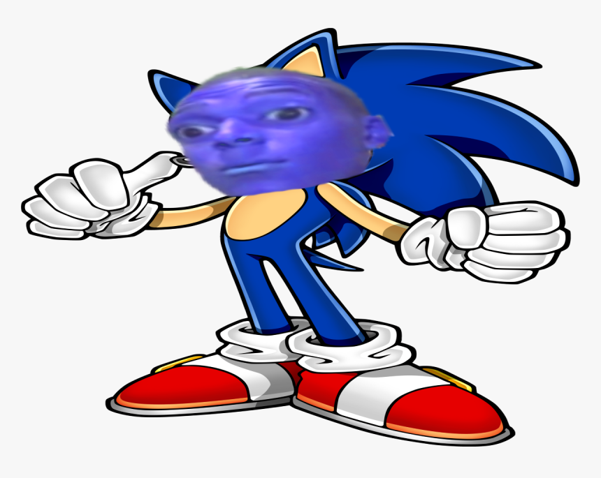 Sticker Other Mbappe Sonic Sanic - Sonic The Hedgehog Png, Transparent Png, Free Download