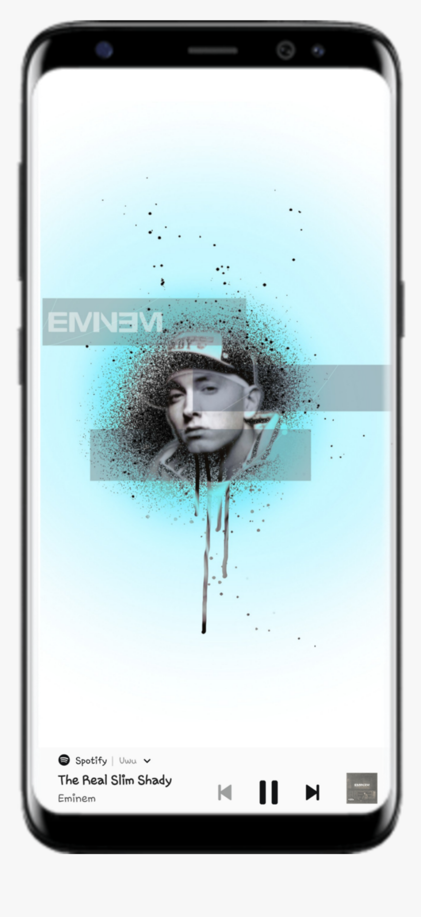 #slimshady #eminem #background #editor #smartphone - Iphone, HD Png Download, Free Download
