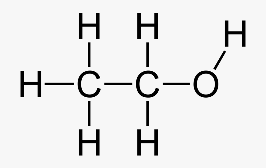 Ethanol 2d Flat - Ethanol Chemical Formula, HD Png Download, Free Download