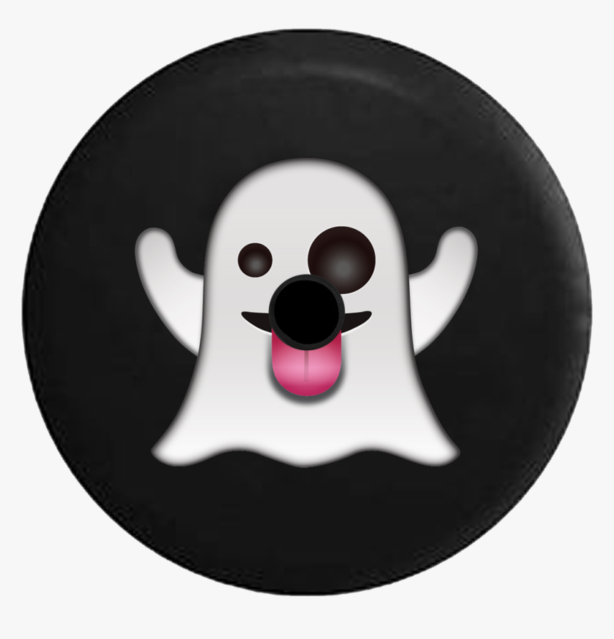 Jeep Wrangler Jl Backup Camera Day Ghost Text Emoji - Ghost Emoji, HD Png Download, Free Download