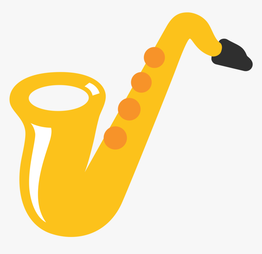 Emoji Saxofon, HD Png Download, Free Download