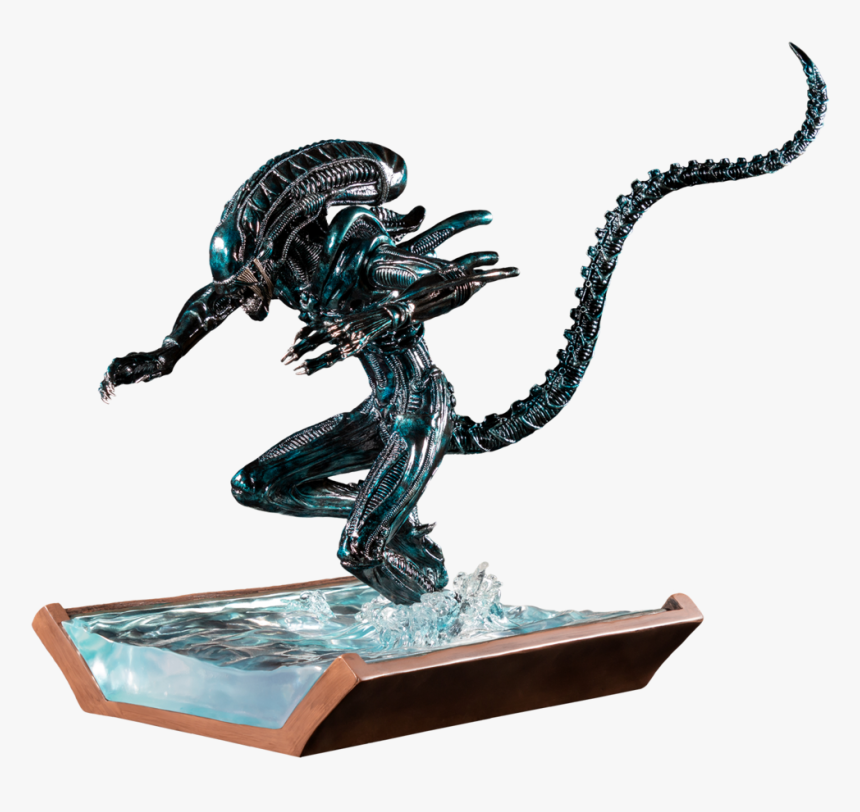 Iko1124 Alien In Water Statue New Paint 3 308, HD Png Download, Free Download