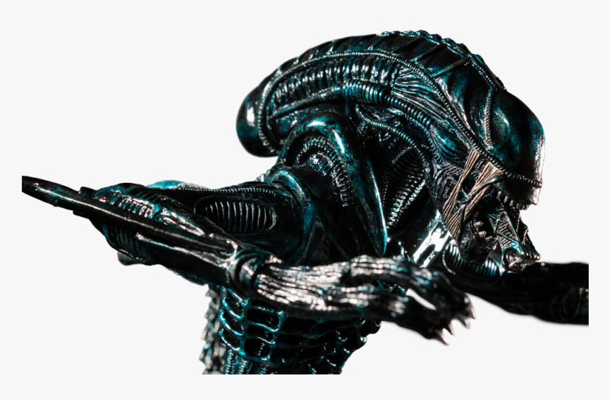 Iko1124 Alien In Water Statue New Paint 12 243, HD Png Download, Free Download
