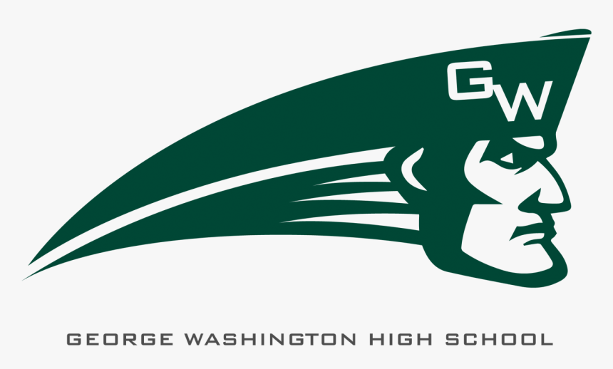 Gw Patriot Mascot Logo2 - George Washington High School, HD Png Download, Free Download