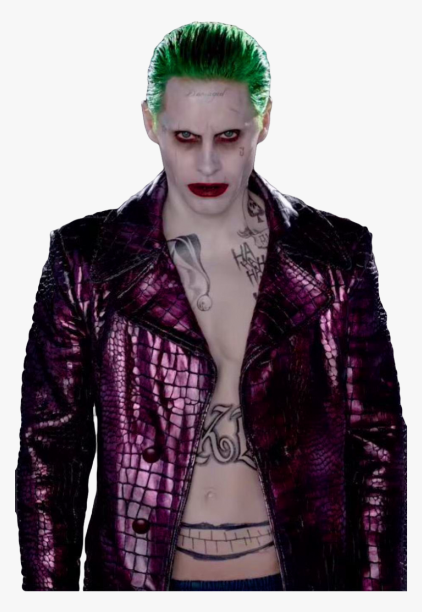 Joker Suicide Squad Png Image - Jared Leto Joker Png, Transparent Png, Free Download