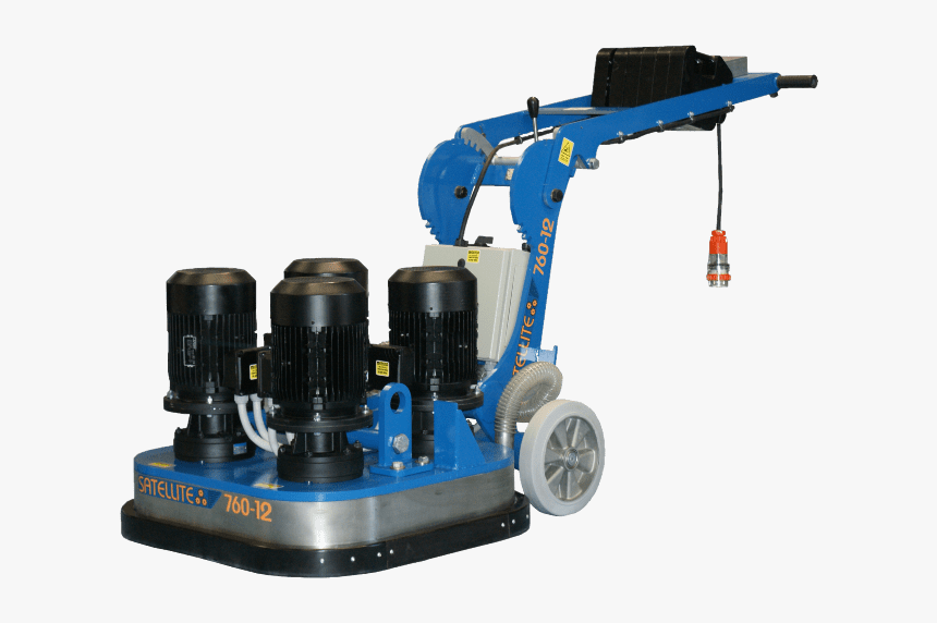 Satellite 760-12 Grinder And Polisher 4 Head 12 Disc - Machine, HD Png Download, Free Download