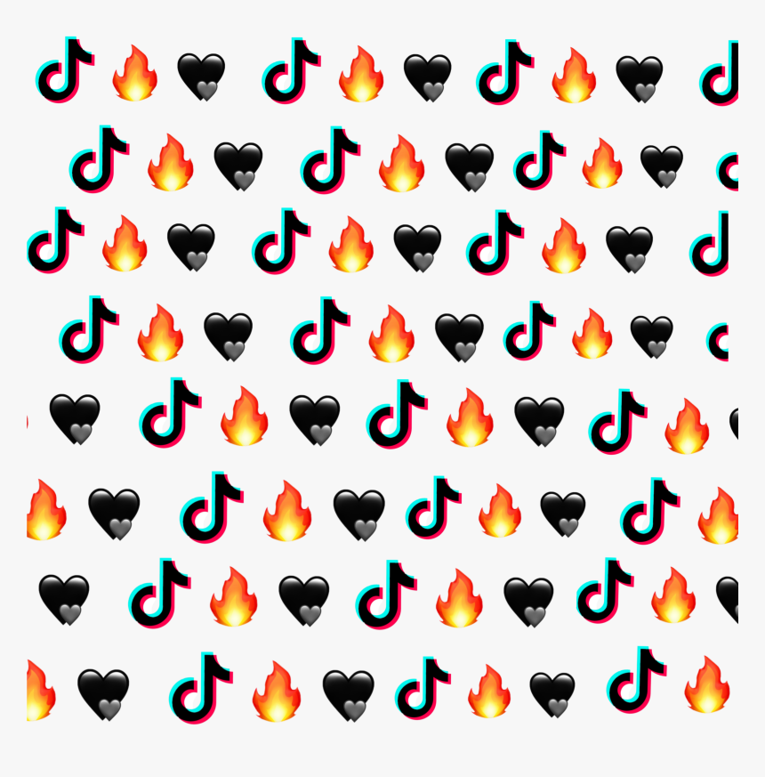 Transparent Music Emoji Png - Tik Tok Fondo De Pantalla, Png Download -  kindpng