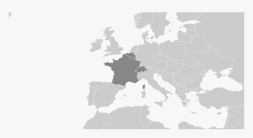 Prco Our Reach Paris - Europe And Middle East Map Png, Transparent Png, Free Download