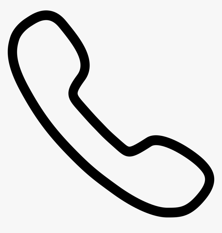 Ios Telephone Outline - Telephone Logo Png Outline, Transparent Png, Free Download