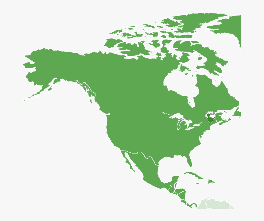 North America - Honolulu On A Map, HD Png Download, Free Download