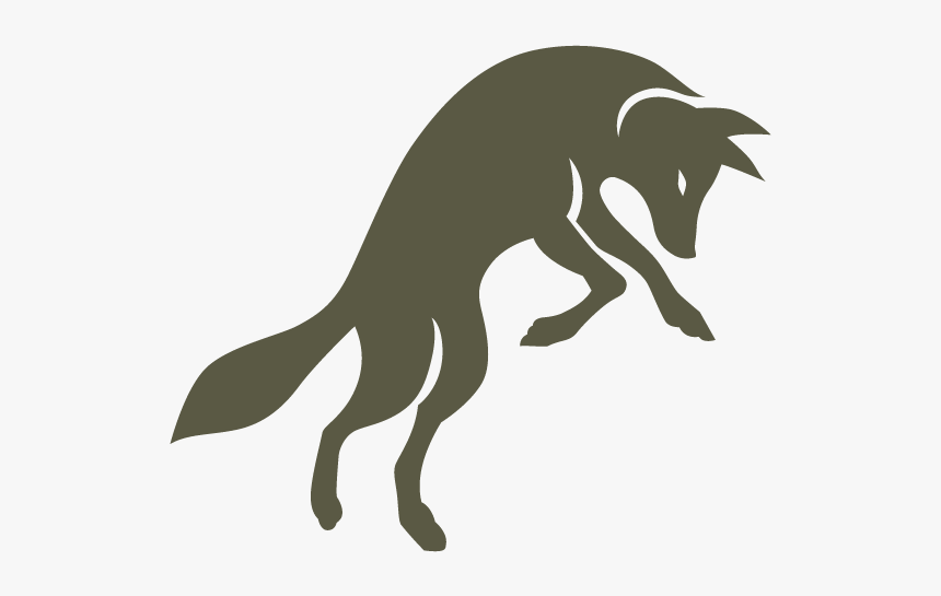 Nk"mip Coyote Icon - Dog Catches Something, HD Png Download, Free Download