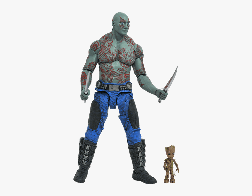 Drax & Baby Groot Guardians Of The Galaxy Vol 2, HD Png Download, Free Download