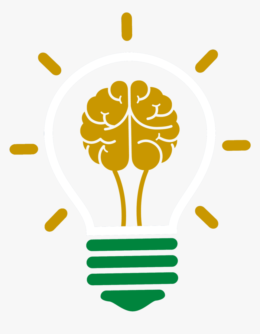 Clip Art Brain Light Bulb, HD Png Download, Free Download