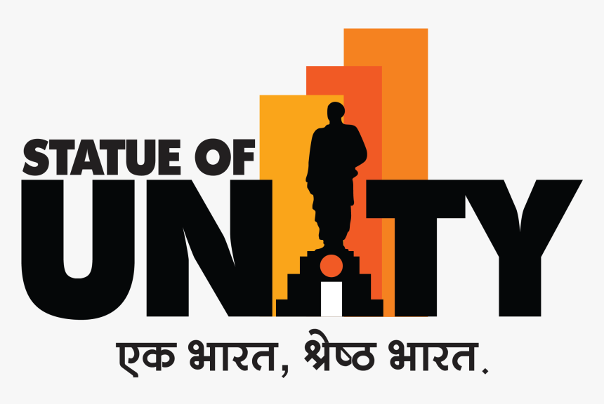 Statue Of Unity Logo 2 By Carrie - Statue Of Unity Symbol, HD Png Download, Free Download