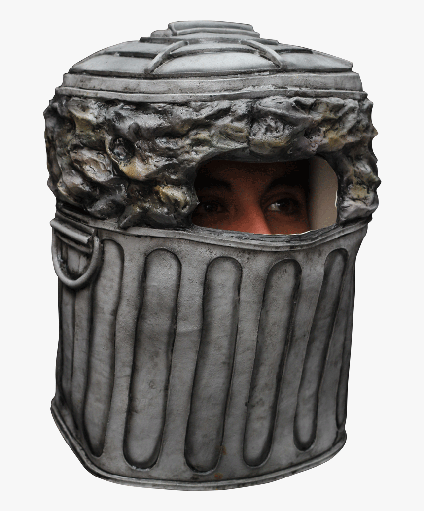 Trash Can Mask"
 Class= - Waste Costume, HD Png Download, Free Download