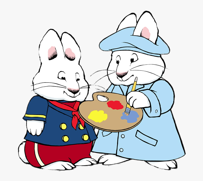 Max And Ruby Painting, HD Png Download, Free Download