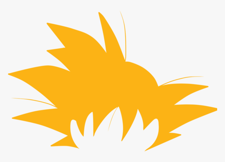 Dragonball Goku Yellow Hair - Goku Hair Png Transparent, Png Download, Free Download