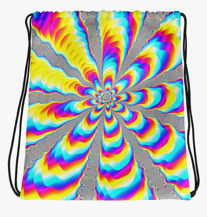 Color Vortex Drawstring Bag - Tapestry, HD Png Download, Free Download
