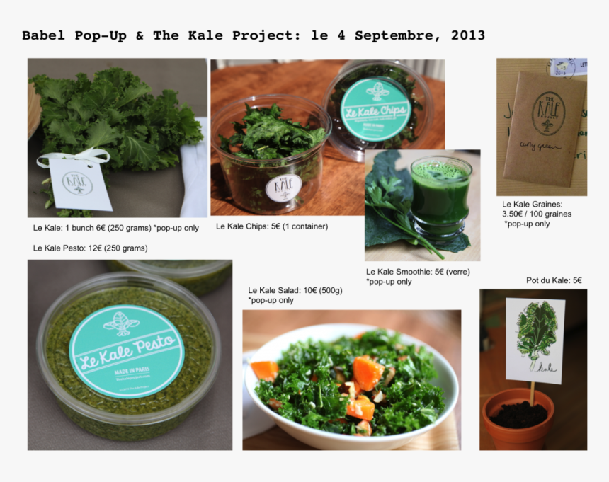 Babel Pop Up Prices The Kale Project - Superfood, HD Png Download, Free Download