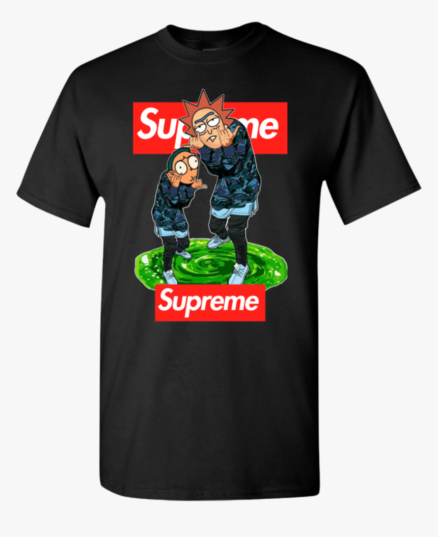 Rick And Morty Bape - Rick And Morty Supreme Hoodie, HD Png Download, Free Download