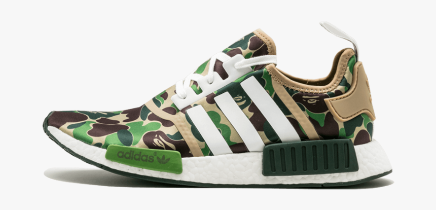 Adidas Shoes Clipart Nmd - Bape Adidas Shoes R1, HD Png Download, Free Download