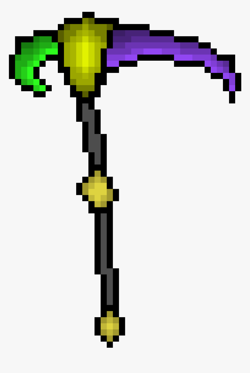 Jester"s Scythe , Png Download - Pixel Art Master Sword, Transparent Png, Free Download