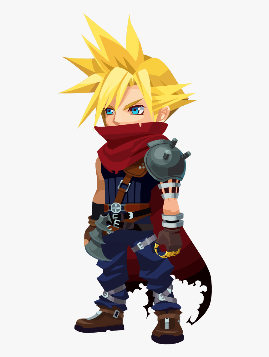 Cloud From Kingdom Hearts, HD Png Download, Free Download