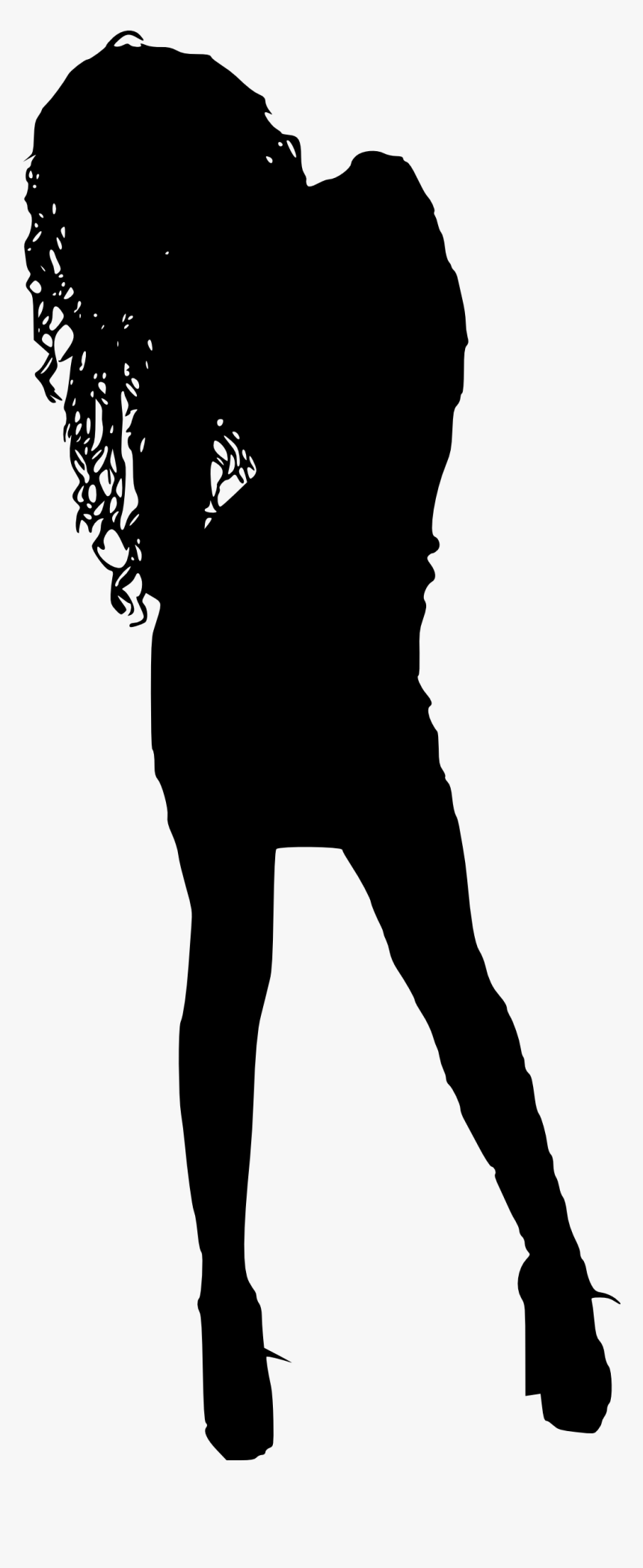 Woman Silhouette - Woman Silhouette Vector Png, Transparent Png, Free Download