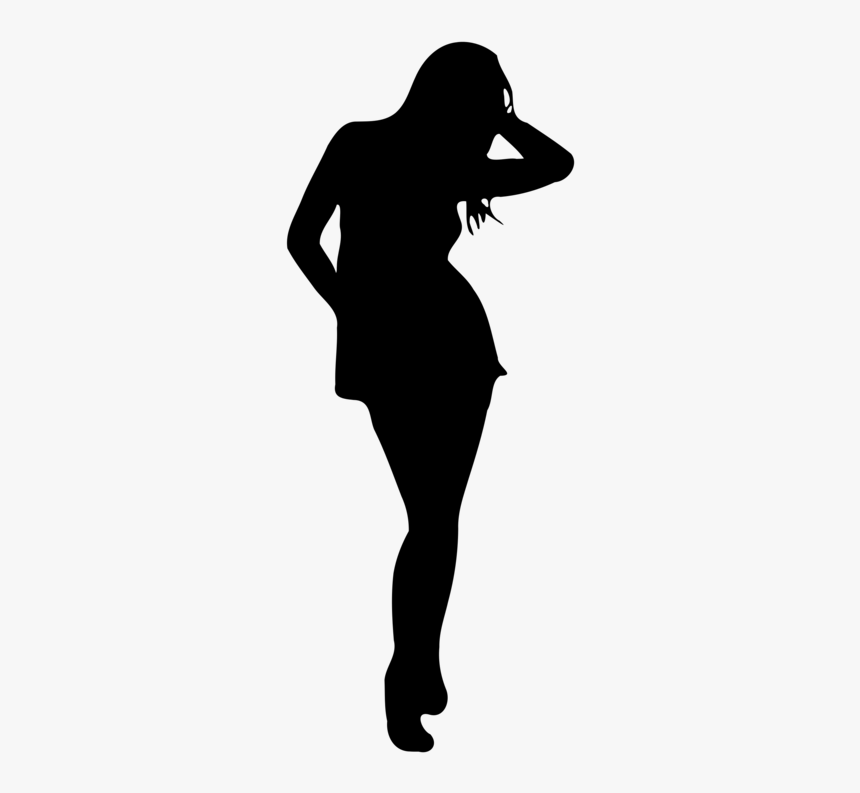 Woman Silhouette No Background, HD Png Download, Free Download