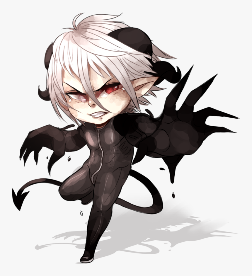 Athren Chibi By Athrennn - Demon Anime Chibi, HD Png Download, Free Download