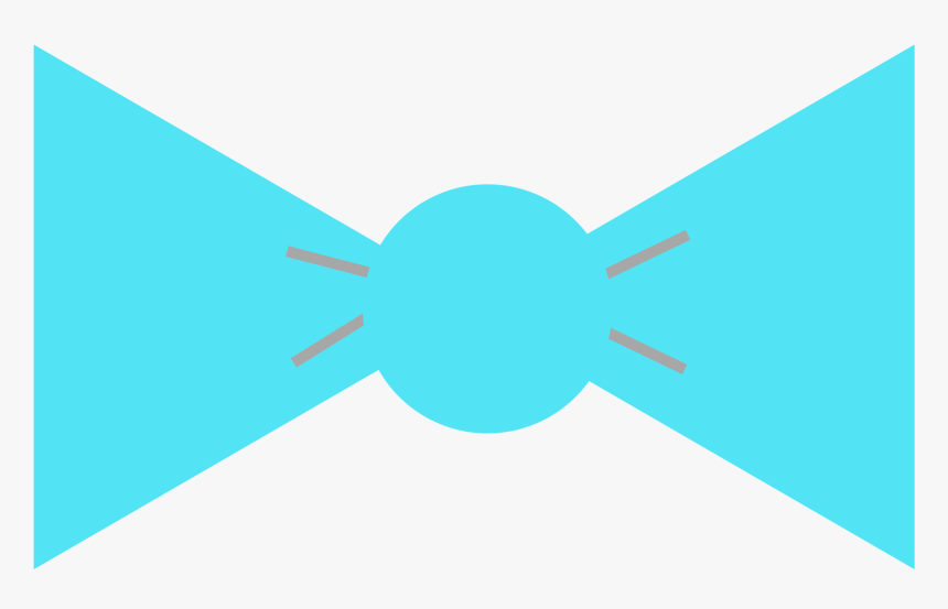 Bow Tie Baby Shower - Blue Bow Tie Baby Shower, HD Png Download, Free Download