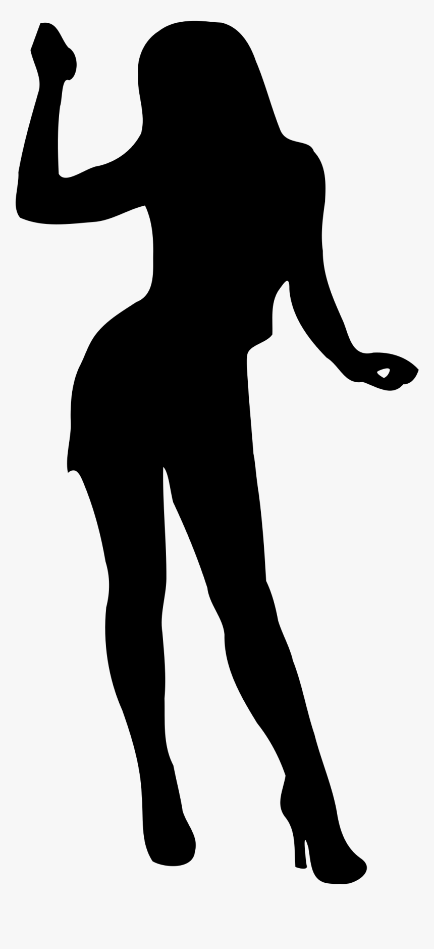 Female Silhouette Png At Getdrawings - Woman Silhouette Clipart, Transparent Png, Free Download