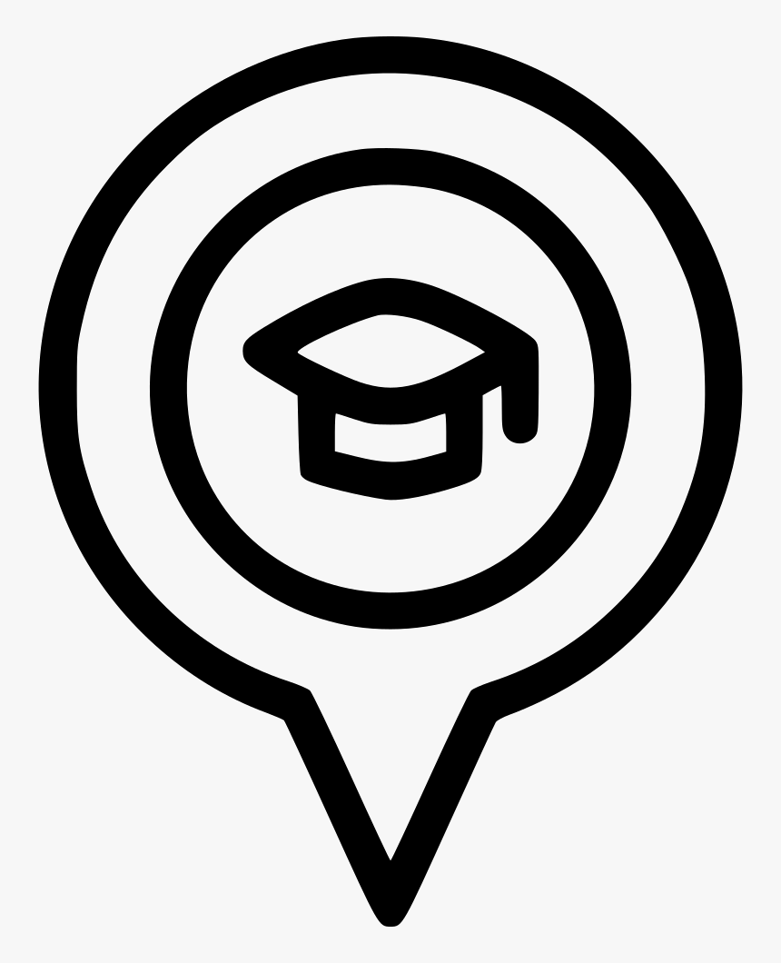 School Location Icon Png, Transparent Png, Free Download