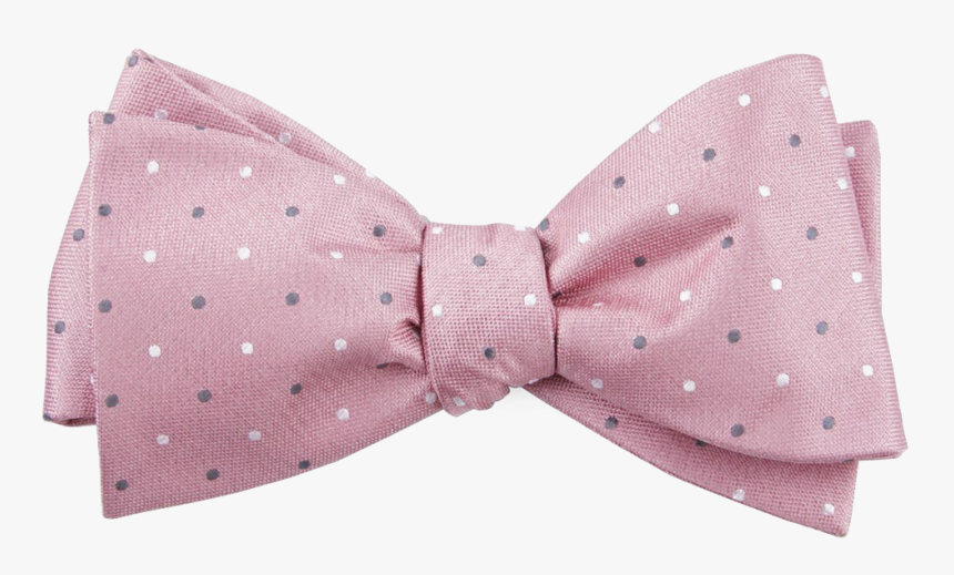 Pink Polka Dot Bow Tie, HD Png Download, Free Download