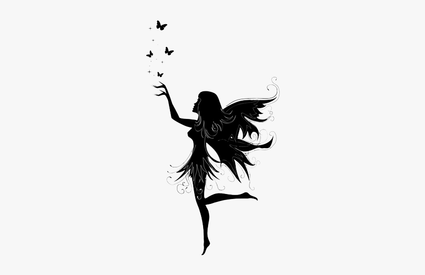 Dancing Fairies Tattoo Fairy Idea - Fairy Png, Transparent Png, Free Download