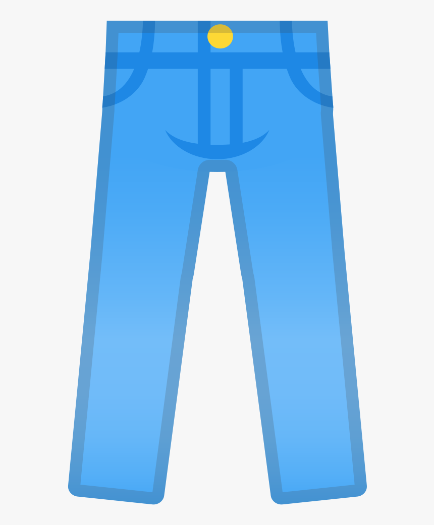 Jeans Clipart Blue Object - Clipart Pantalon, HD Png Download, Free Download