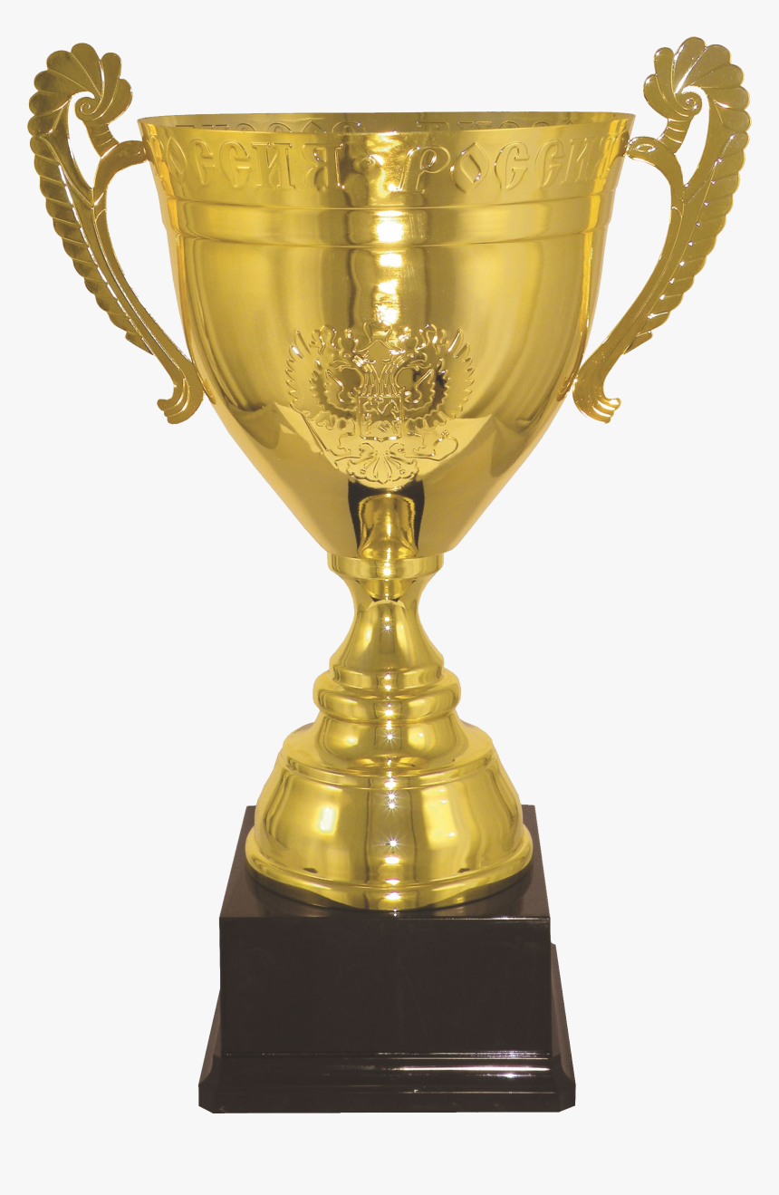 Golden Trophy Png Free - Soccer Cup Trophy Png, Transparent Png, Free Download