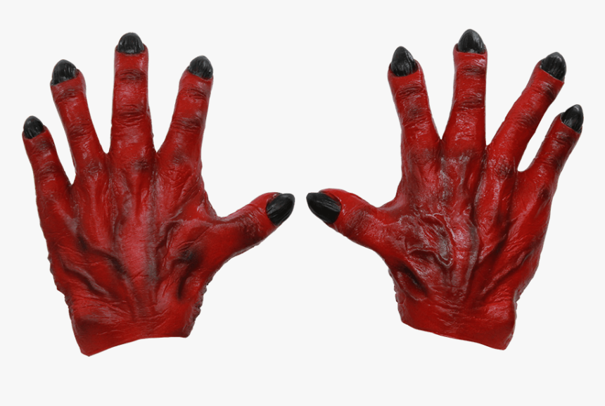 Red Monster Hands - Manos De Monstruos Dibujos, HD Png Download, Free Download