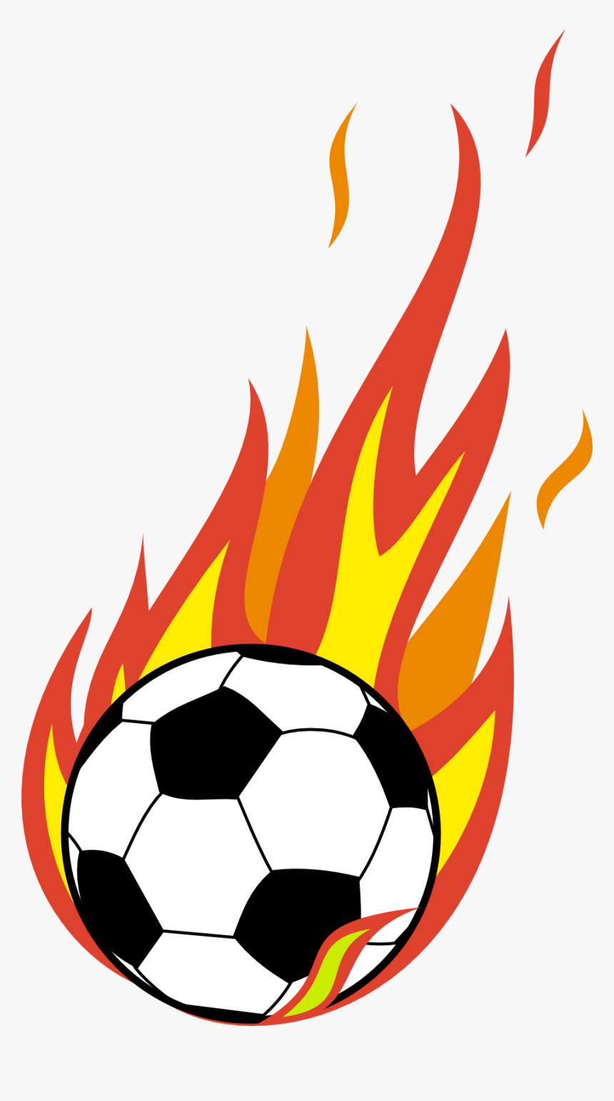 Binoculars Clip Art - Flaming Soccer Ball Clipart, HD Png Download, Free Download