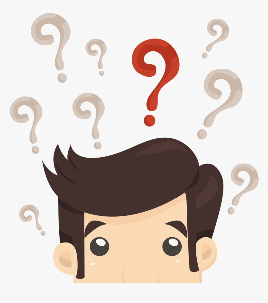 Confused Clipart Confused Person - Confused Png, Transparent Png, Free Download