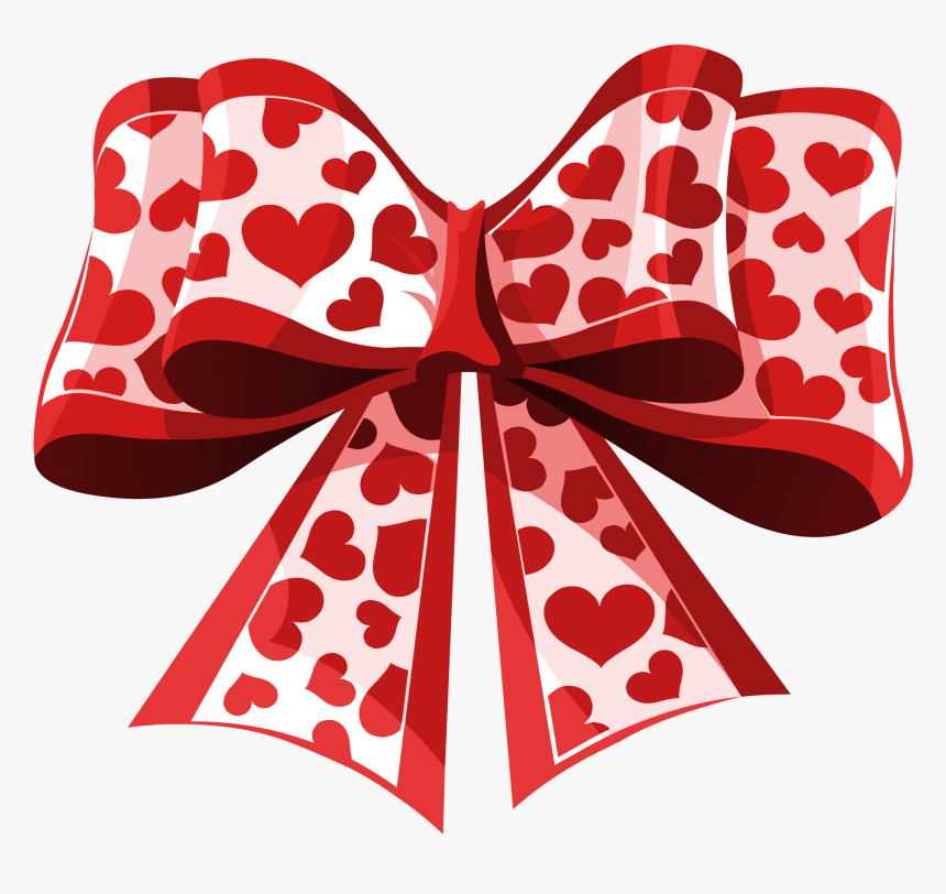 Heart Bow Png, Transparent Png, Free Download