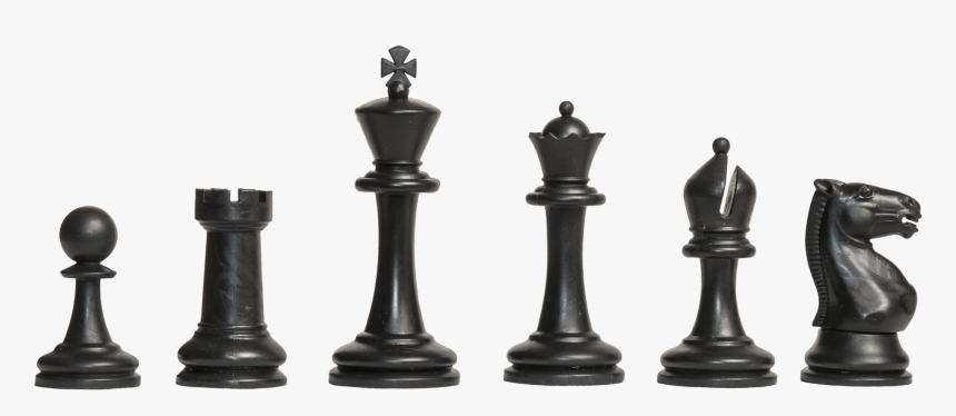 Chess Pieces Png - Chess Pieces Black And White, Transparent Png, Free Download