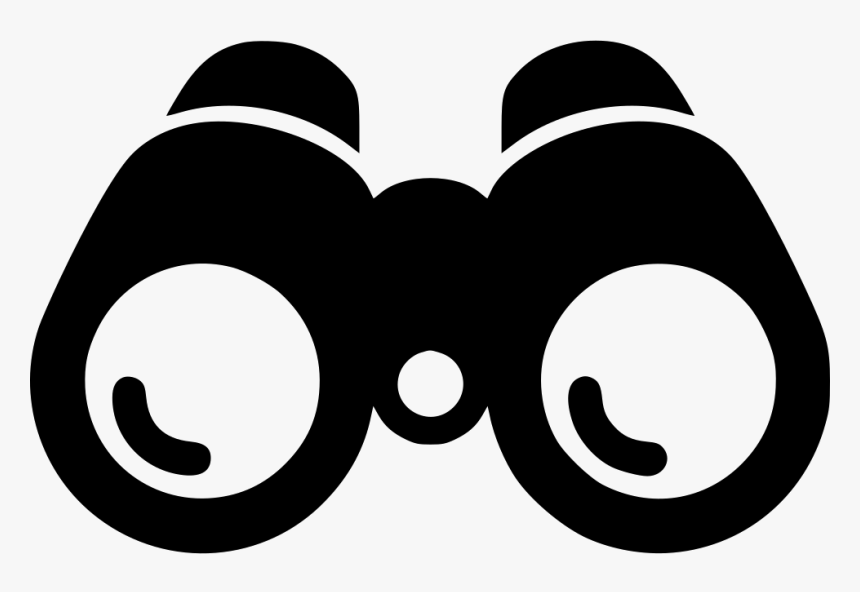 Binoculars - Binoculars Icon Png, Transparent Png, Free Download