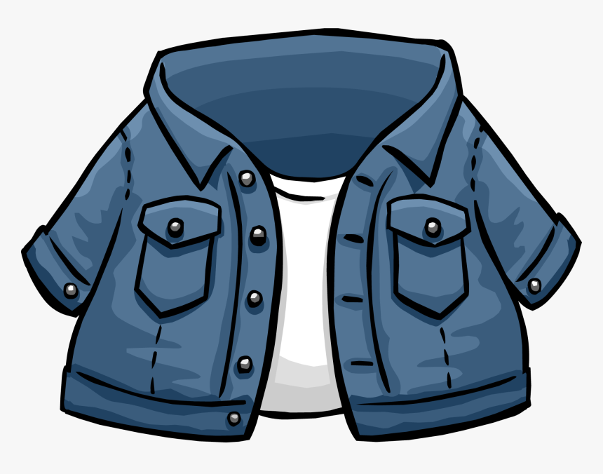 Transparent Jean Png - Club Penguin Jacket, Png Download, Free Download